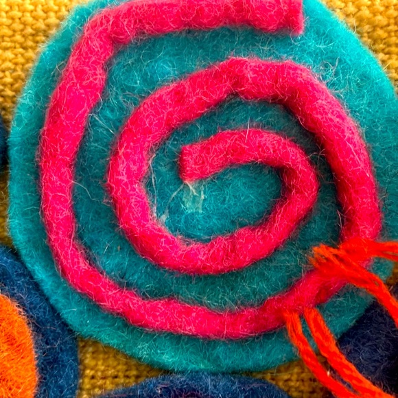 RISING TIDE hand made Nepal clutch pouch - Picture 6 of 8